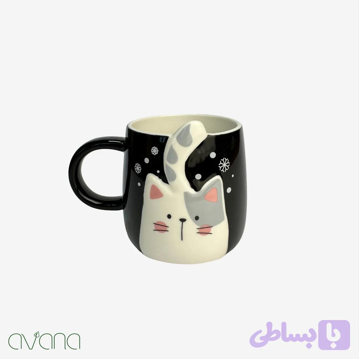 ماگ طرح گربه