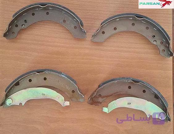 لنت ترمز عقب 206 تیپ 3 کفشکی اف بی ال FBL مناسب برای 206 تیپ 2 و 3 — تصویر 1