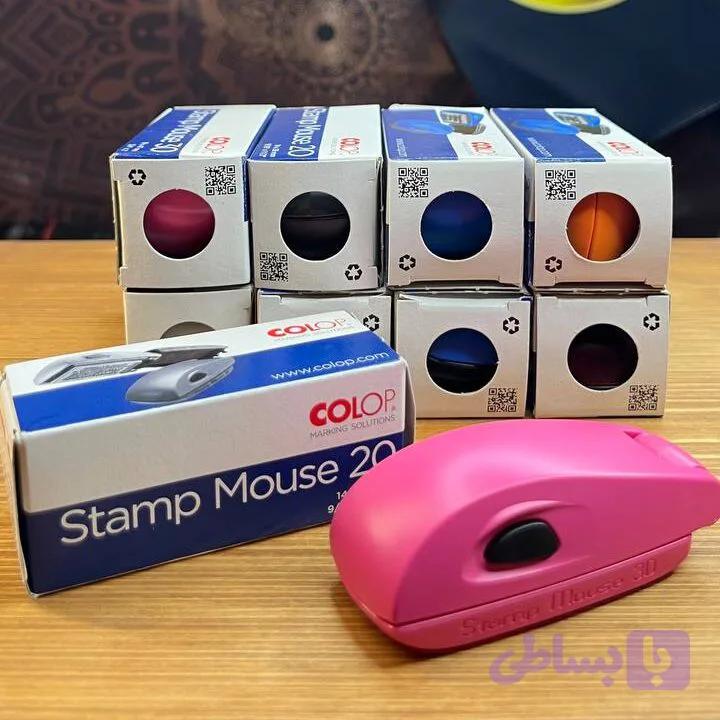 مهر جیبی کلوپ Stamp mouse 30 — تصویر 1
