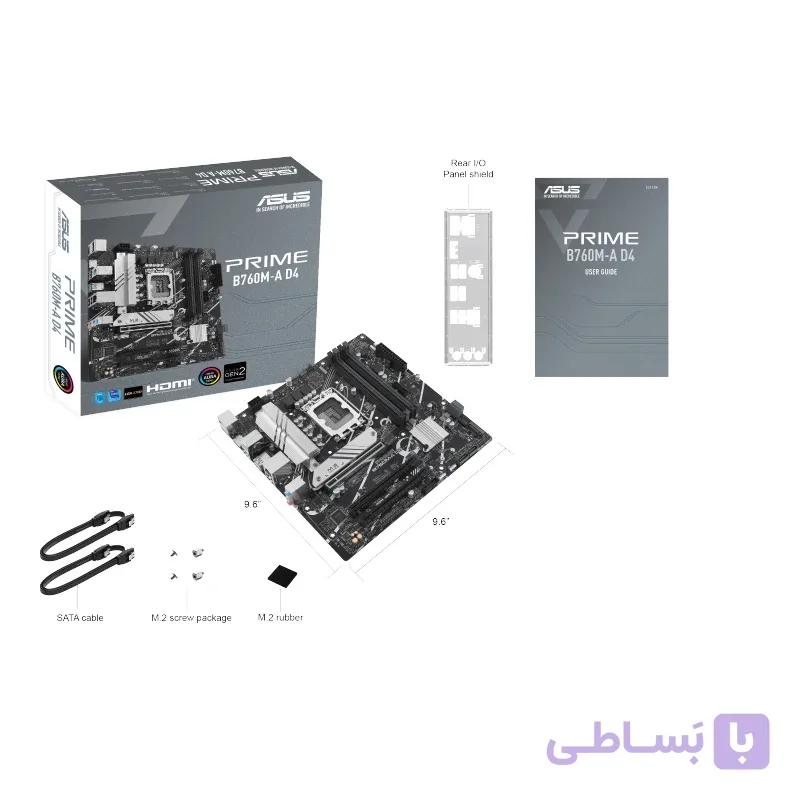 مادربرد ایسوس مدل PRIME B760M-A DDR4 — تصویر 1