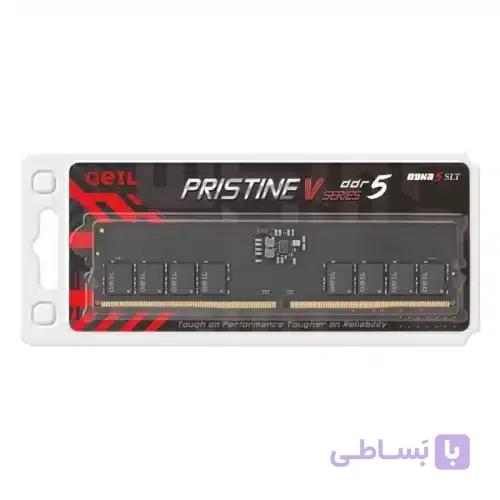 رم دسکتاپ Geil مدل DDR5 4800 MHz PRISTINE ظرفیت 8 گیگابایت — تصویر 1