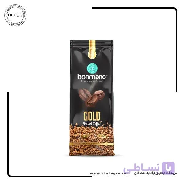 قهوه فوری گلد بن مانو وزن ۱۵۰ گرم — تصویر 1