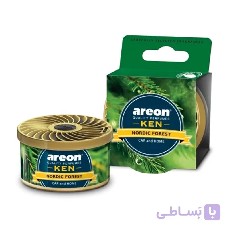 خوشبوکننده ماشین کنسروی آرئون AREON سری KEN رایحه جنگل نوردیک Nordic Forest