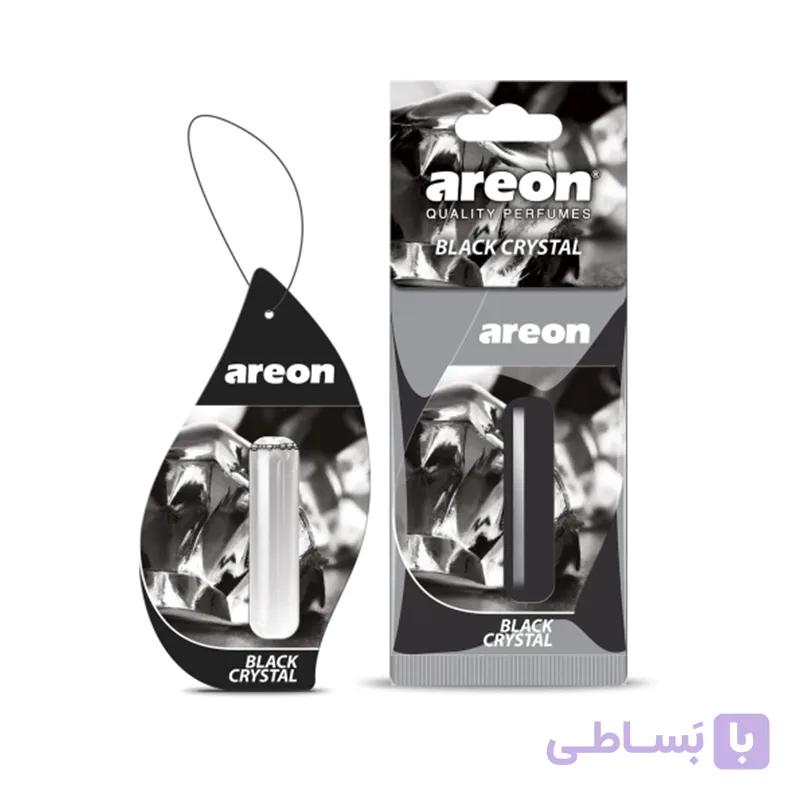 خوشبوکننده کارتی آرئون AREON سری قطره‌ای رایحه بلک کریستال Black Crystal