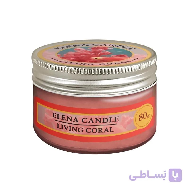 شمع معطر النا رایحه سحابی – 80 گرم — تصویر 1