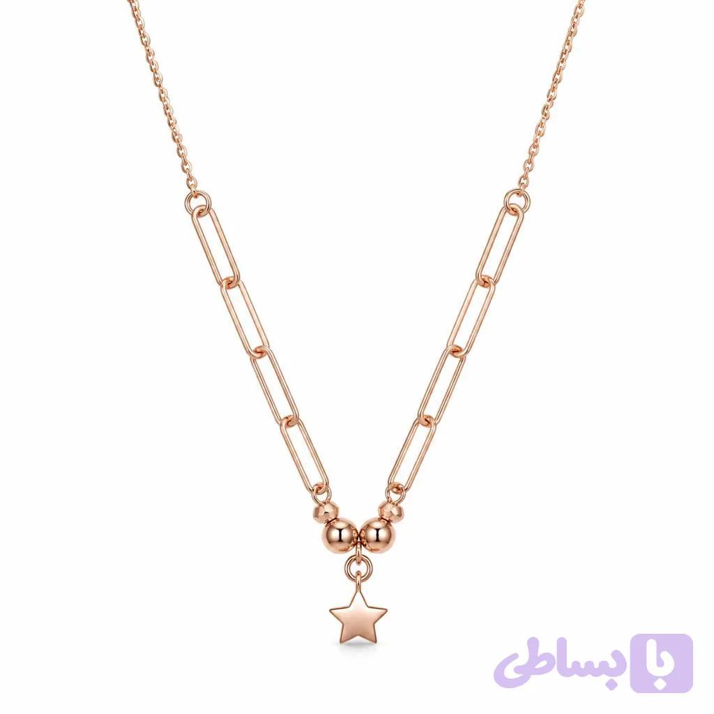 گردنبند طلا آویز ستاره 1200