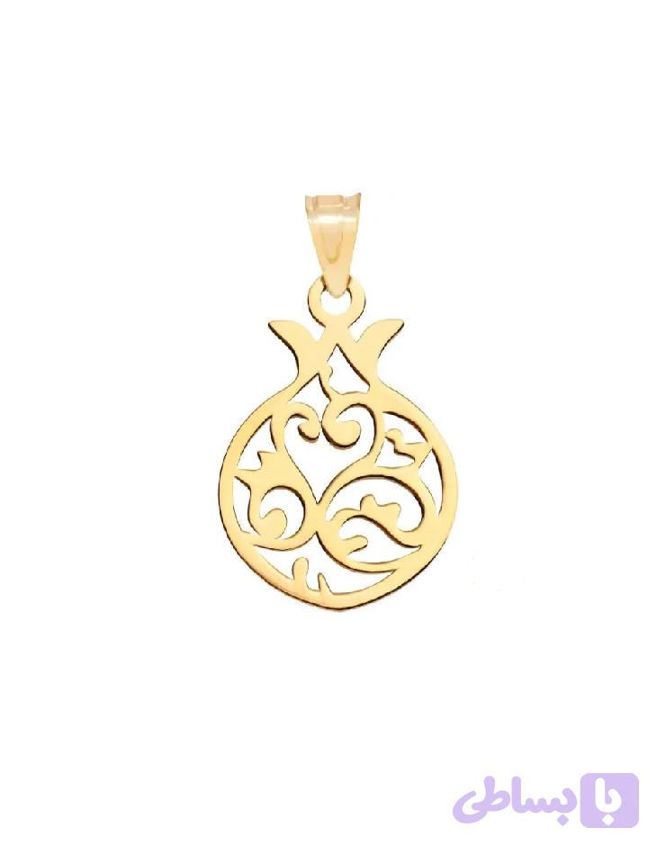 پلاک طلا انارگل C1236