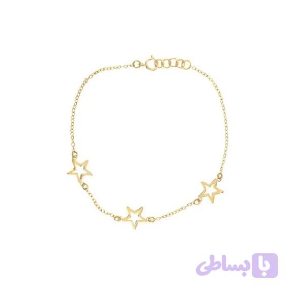 دستبند طلا ستاره کد N002