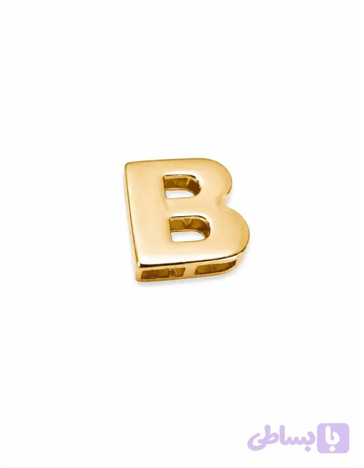 پلاک طلا حرف سه بعدی B-029 — تصویر 1