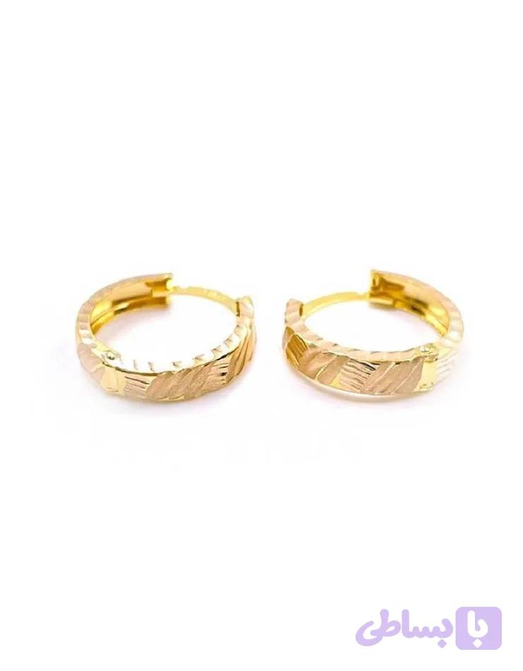 گوشواره طلا امگا 082 — تصویر 1