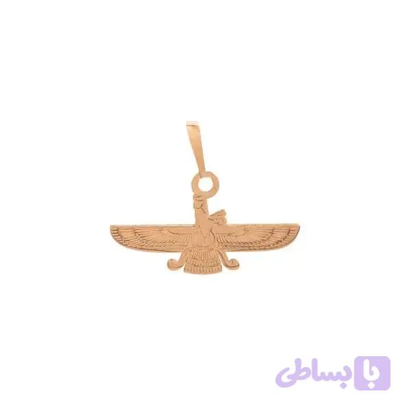 آویز گردنبند طلا فروهر (کد 4EG6H)