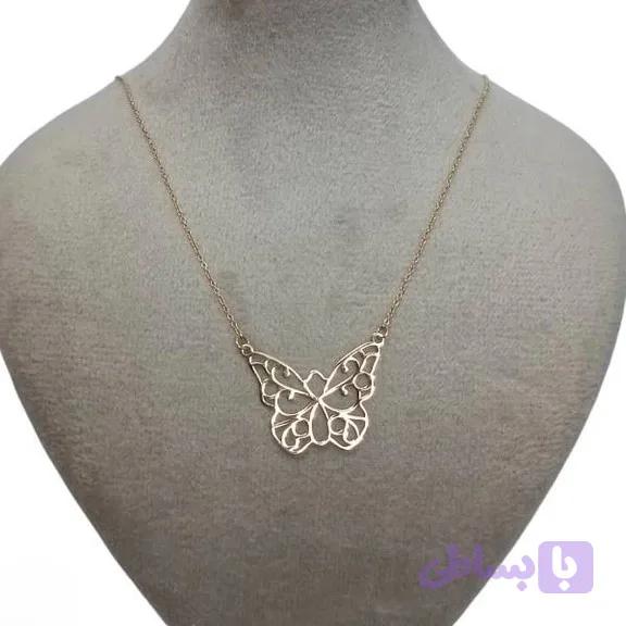 گردنبند طلا پروانه G0132