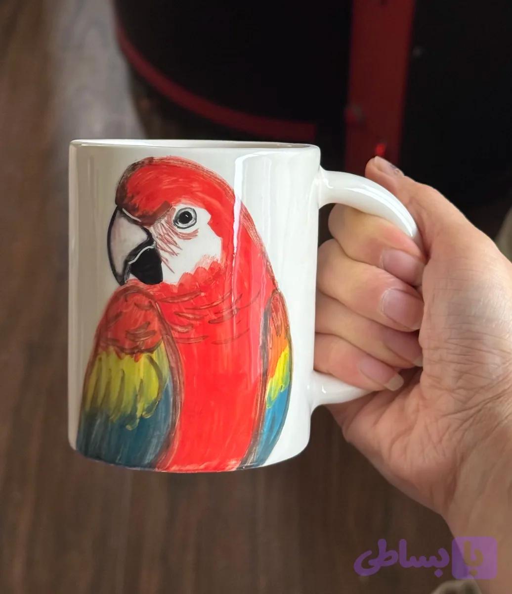 ماگ طوطی آرا