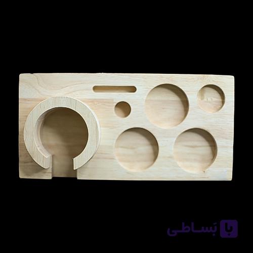 استند لوازم قهوه ساز چوبی | کد 1101 — تصویر 1