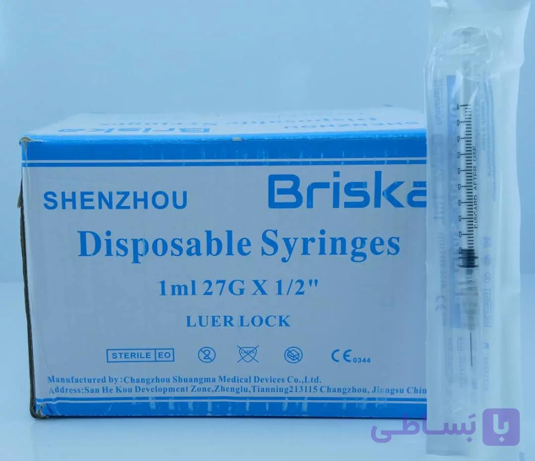 سرنگ انسولین شنزو 1 سی سی