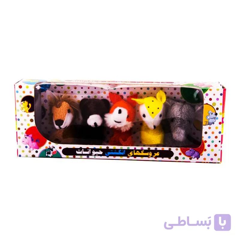 عروسک انگشتی پرشین صبا مدل Animals Jungle