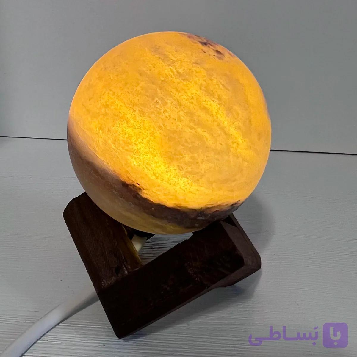 آباژور سنگ نمک کروی قطر 7 B1