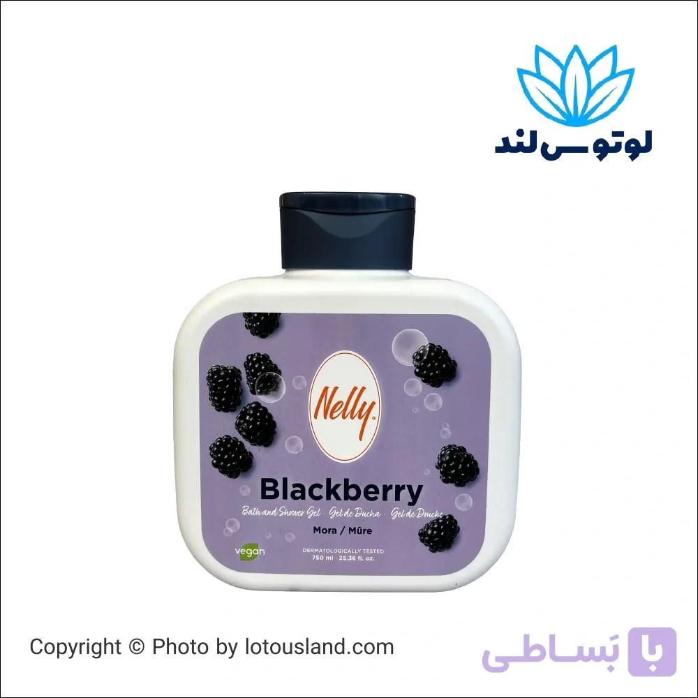 شامپو بدن نلی رایحه بنفشه حجم 750 میل — تصویر 1