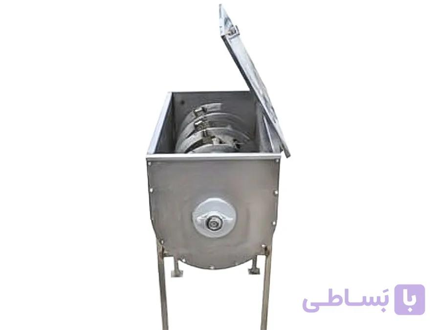 میکسر افقی استیل 300 کیلو — تصویر 1