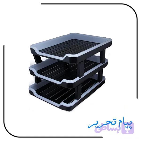 کازیه سه طبقه پلاستیکی