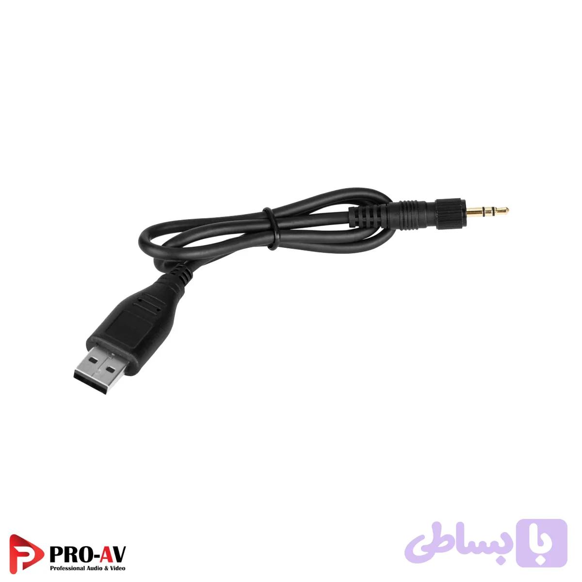 مبدل 3.5 میلیمتری به USB 2.0 سارامونیک مدل USB-CP30