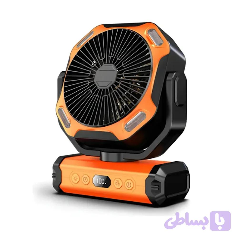 پنکه شارژی مدل M361 با ظرفیت 10800 میلی آمپر — تصویر 1