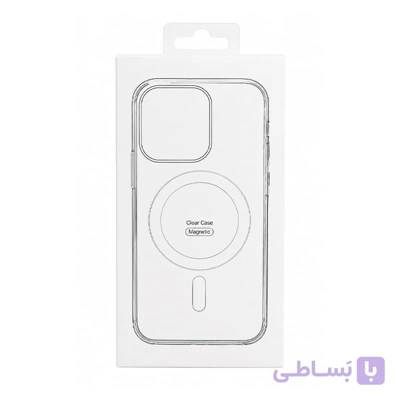 قاب شفاف با مگ سیف iPHONE16 PRO