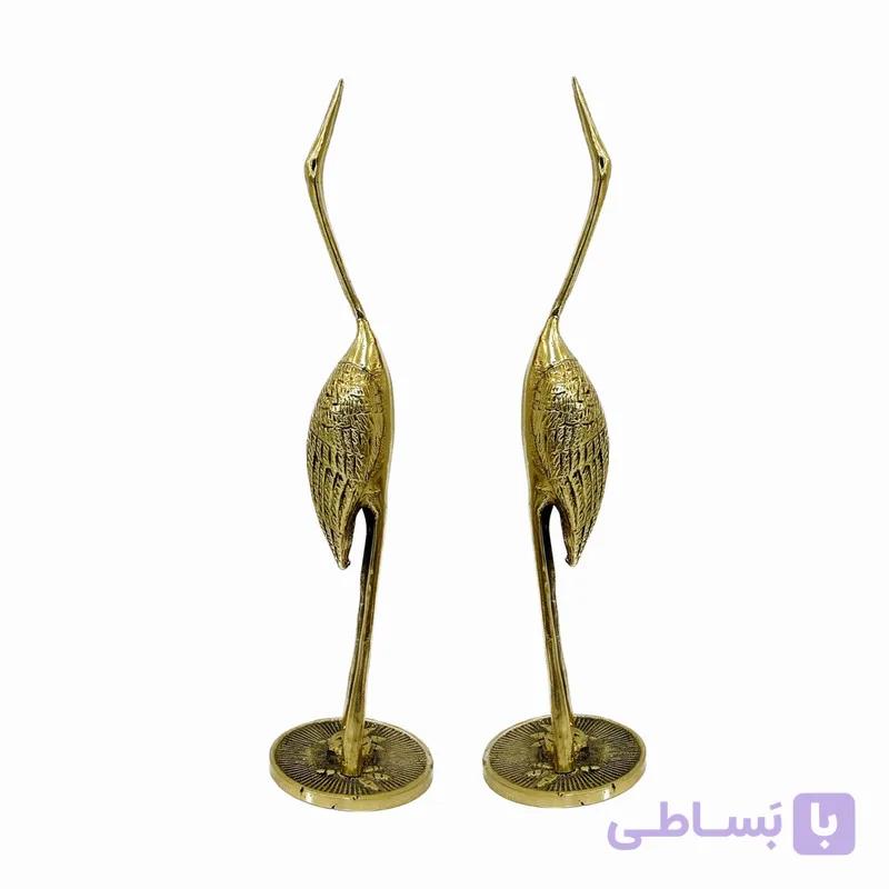 استند برنجی درنا – دکوری و زیبا برای تزیین منزل