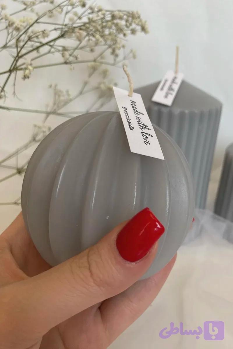 شمع مدل گوی شیاردار