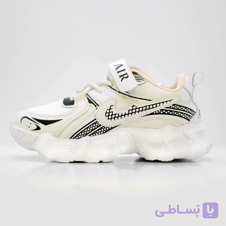 کتونی نایک ایر بچگانه سفید کرم با ضمانت اصالت