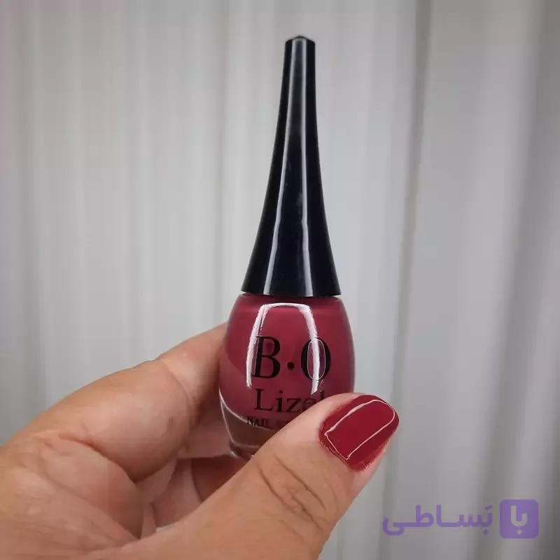 لاک ناخن برند لیزل شماره 539 لاک شاین براق مات