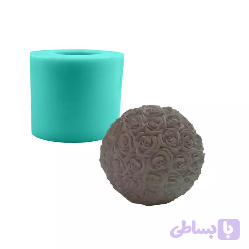 قالب سیلیکونی گوی گل