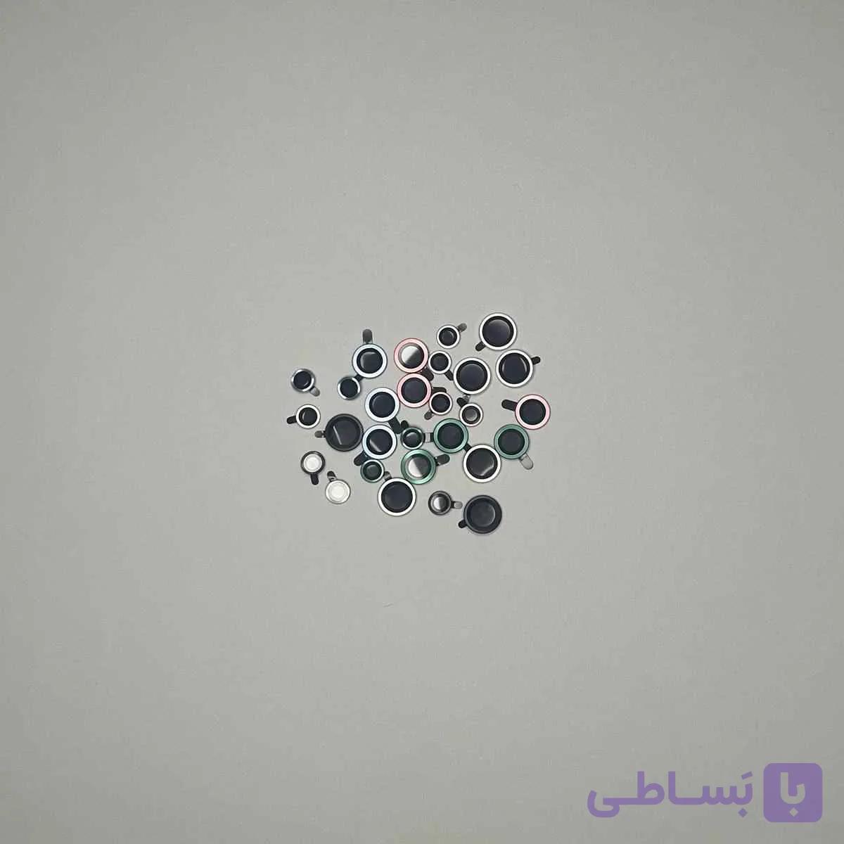محافظ لنز دوربین ایفون ساده با رنگ‌بندی متنوع — تصویر 1