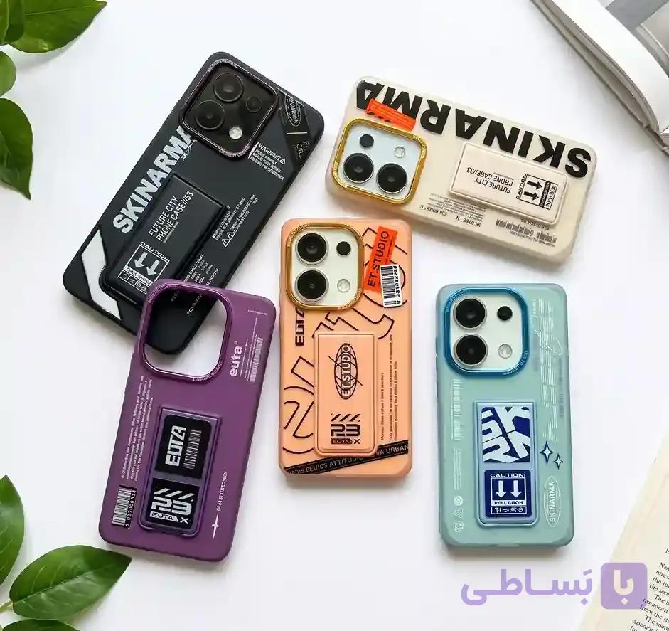 کاور گوشی شیائومی ترند مدل استندشو با رنگ‌بندی متنوع و جذاب — تصویر 1