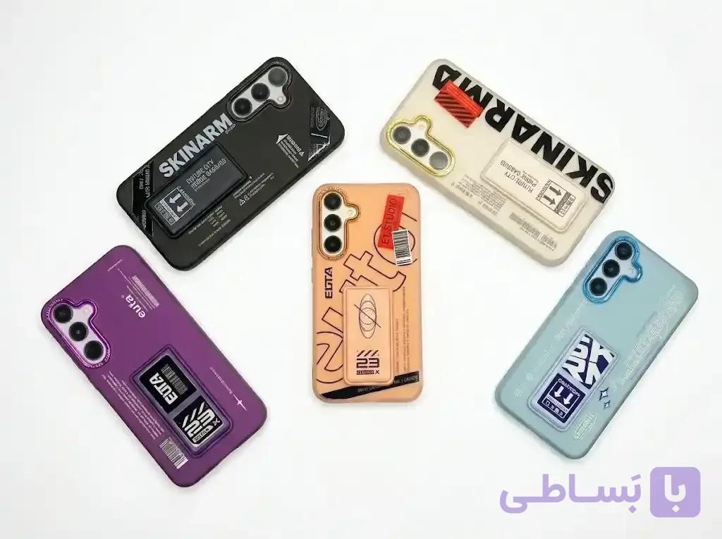 کاور گوشی سامسونگ ترند مدل استندشو با رنگ‌بندی متنوع و جذاب — تصویر 1