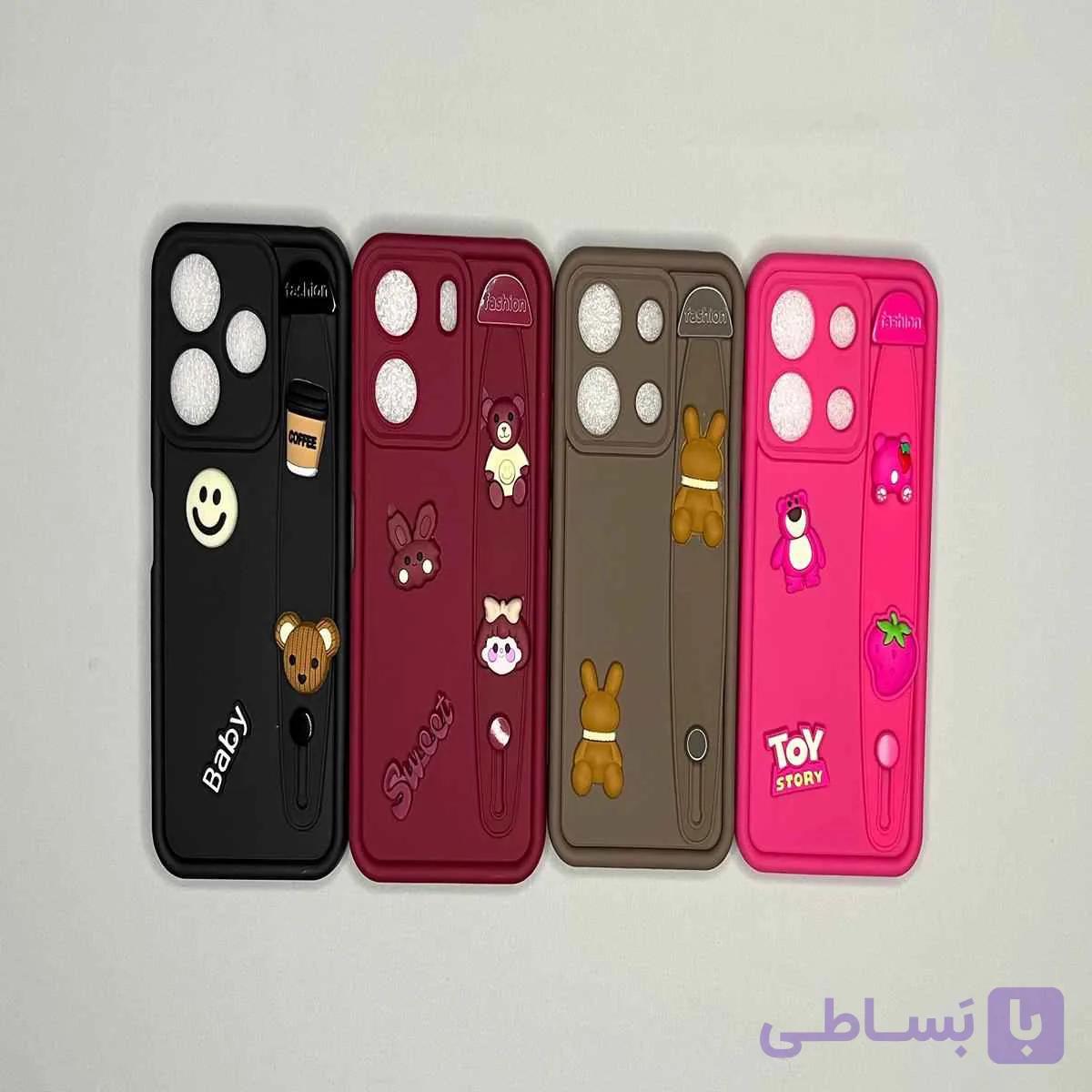 قاب شیائومی عروسکی مدل سالید فانتزی- استندشو هولدار دار — تصویر 1
