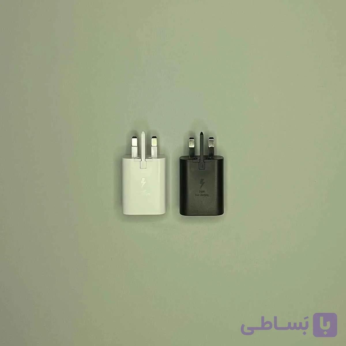 شارژر تایپ سی سامسونگ 25 وات فست شارژ Samsung 25W EP-TA800 Charger Original- اداپتور 25 وات سامسونگ تایپ سی — تصویر 1