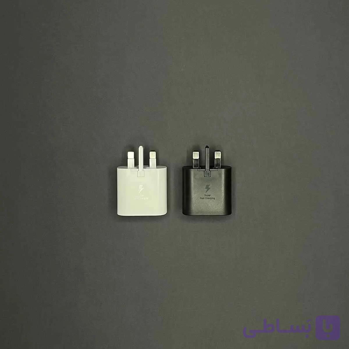شارژر تایپ سی سامسونگ ساخت ویتنام 15 وات 15W 3PIN SAMSUNG- آداپتور خروجی تایپ سی سامسونگ سه پین — تصویر 1