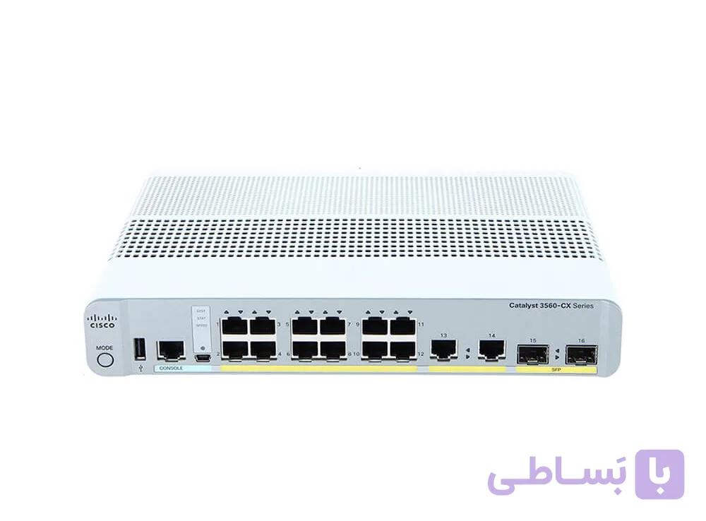 سوئیچ سیسکو WS-C3560CX-12PC-S — تصویر 1