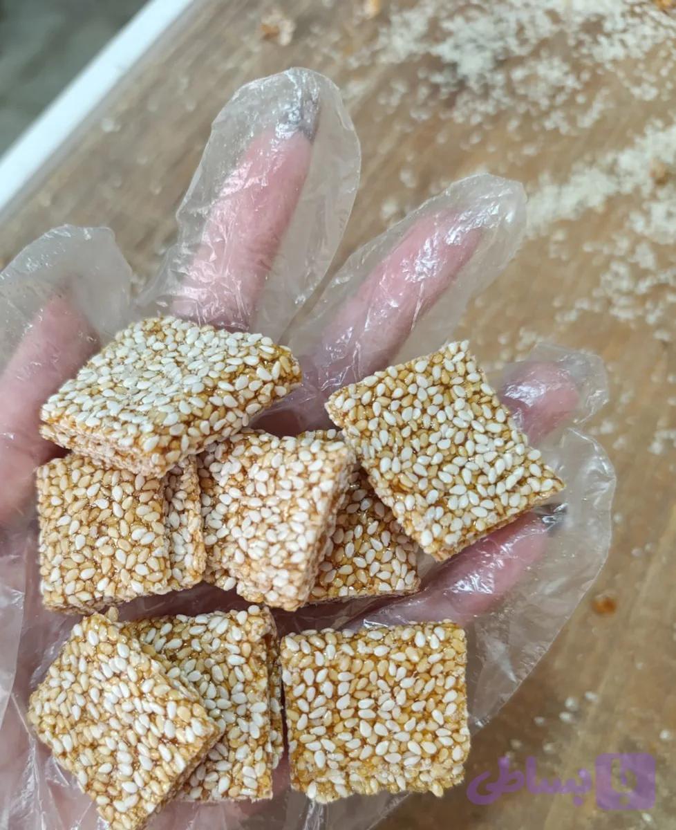 سوهان عسلی کنجدی