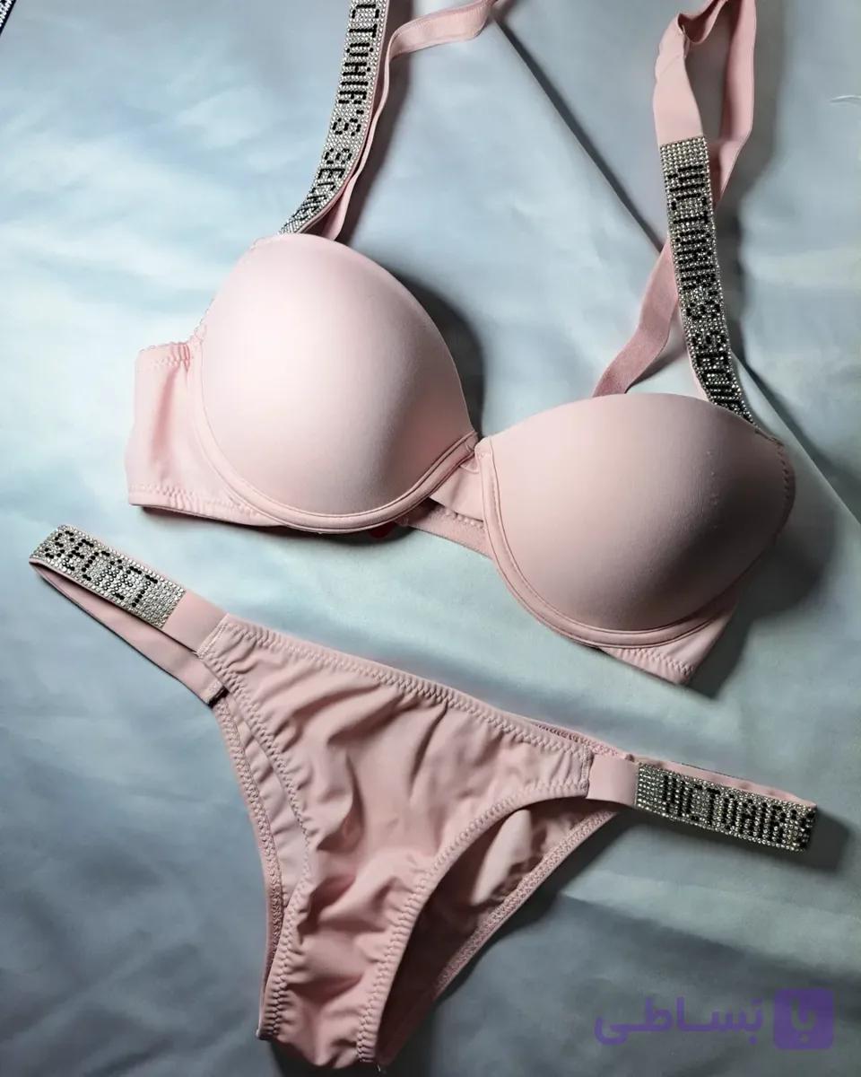 شورت و سوتین اسفنجی  Victoria Secret