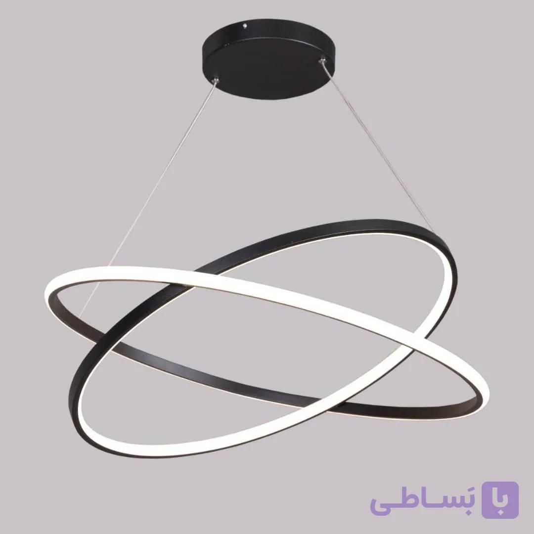 چراغ آویز مدل دوحلقه