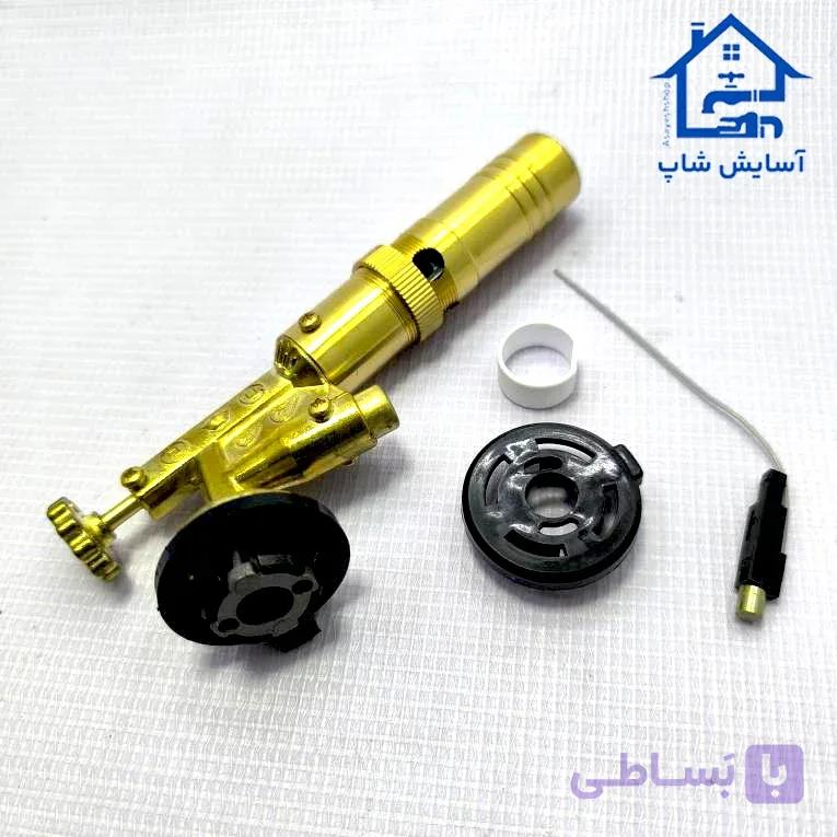 تورچ شعله افکن فندکی تمام برنجی حرفه ای کاسپر CASPER مدل 35105 — تصویر 1