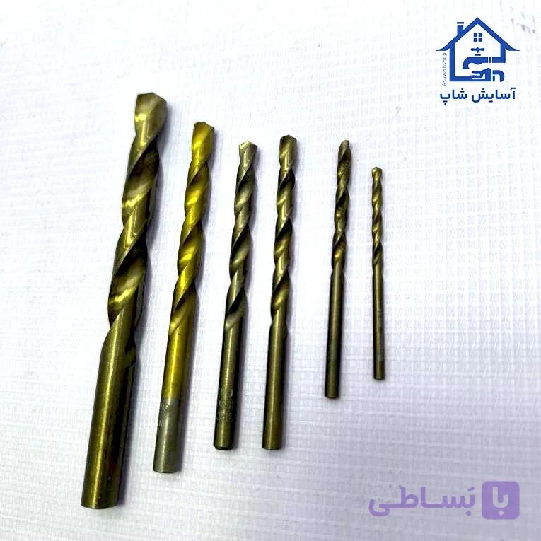 مته آهن از سایز 3-4-5.5-6-7-7.5-9.5-10-10.5