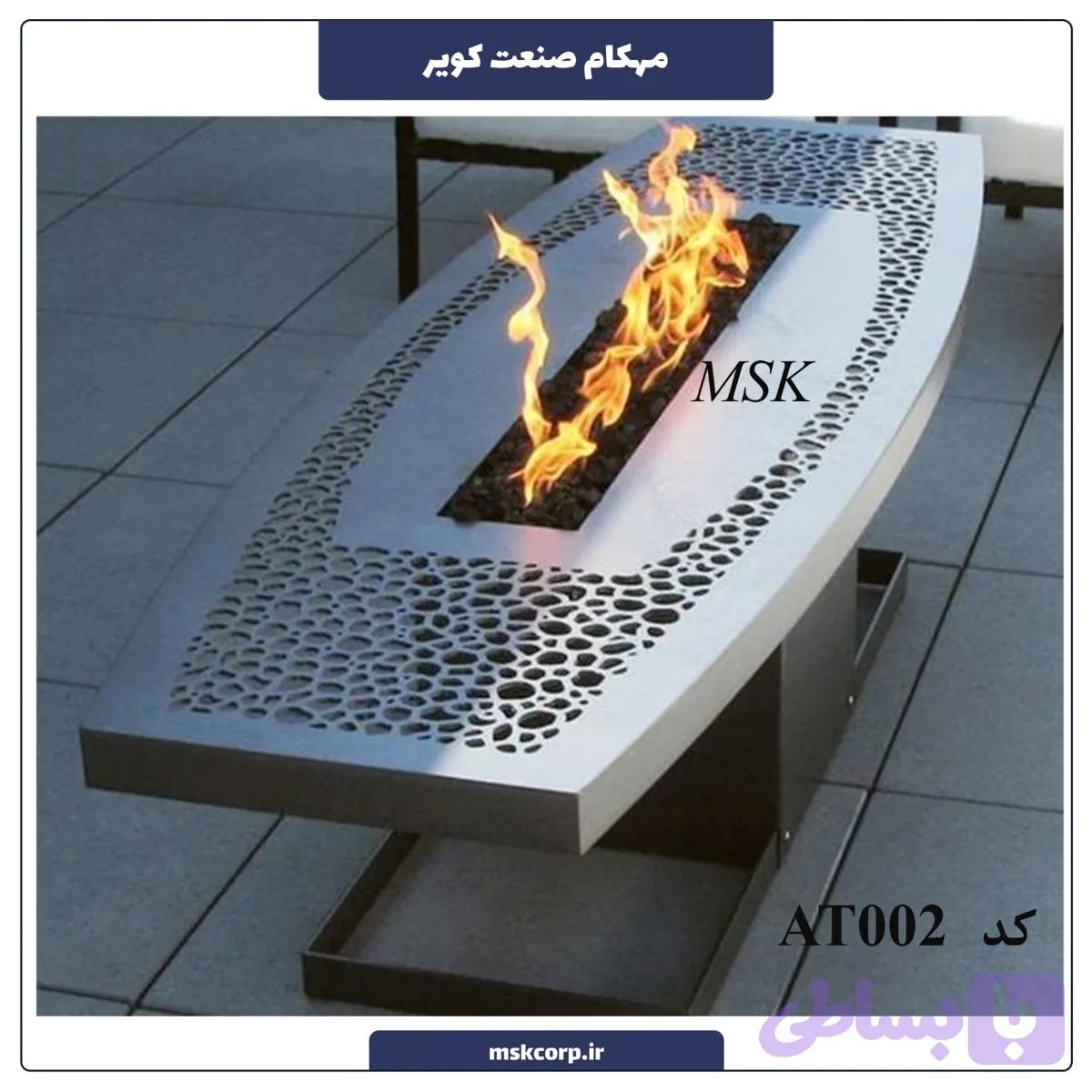 آتشدان طرح مروارید AT002
