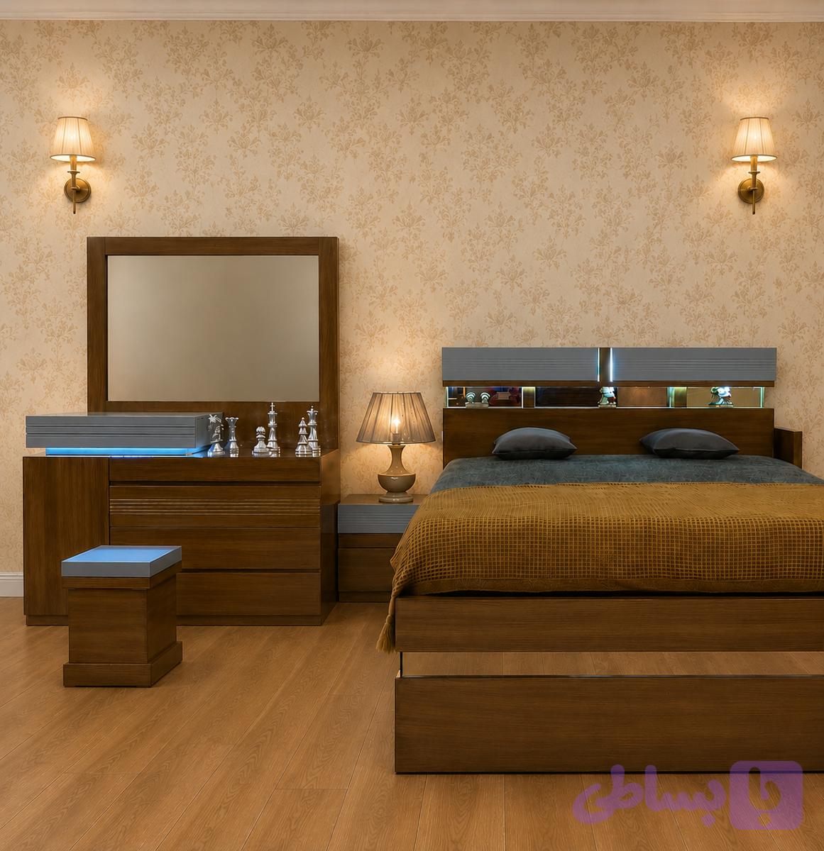 سرویس خواب ۲ نفره مدل : دایموند