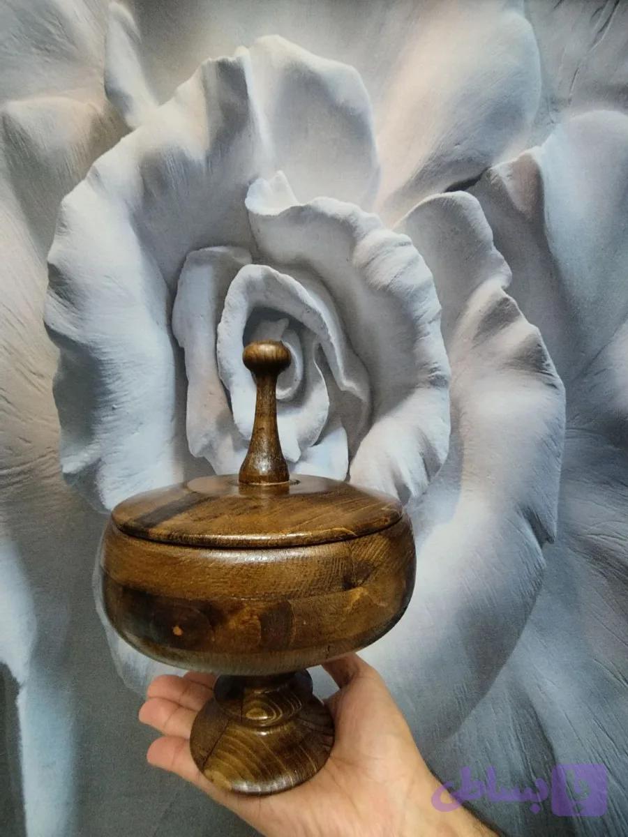شکلات خوری درب دار چوبی (کد 21ZVU)