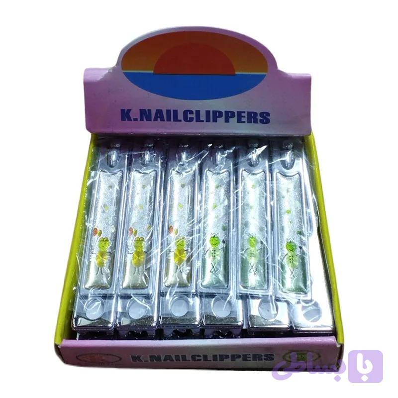 ناخن گیر بزرگ کی نیل کلیپر بسته 12 عددی