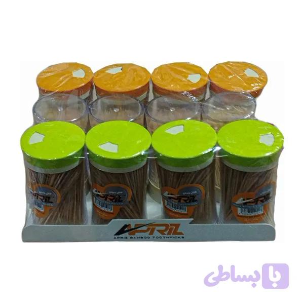 خلال دندان آپریز مدل ظرف نمکدانی بسته 12 عددی