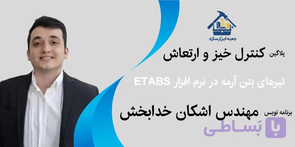 پلاگین کنترل خیز و ارتعاش تیرهای بتن آرمه در نرم افزار ETABS